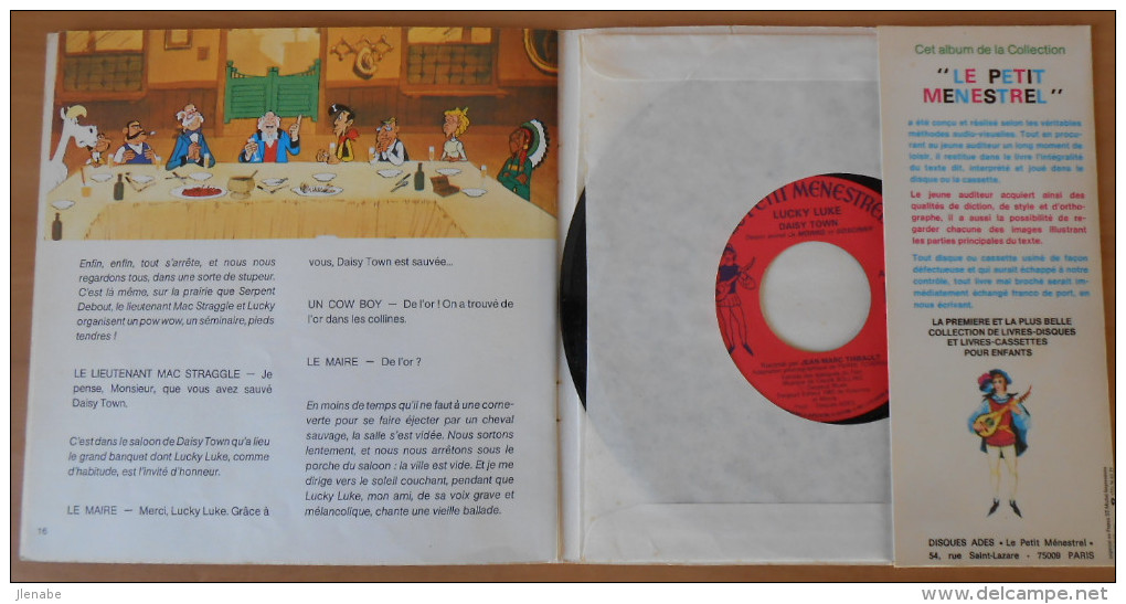 Lucky Luke " Daisy Town " 45 T 1983 - Dischi & CD