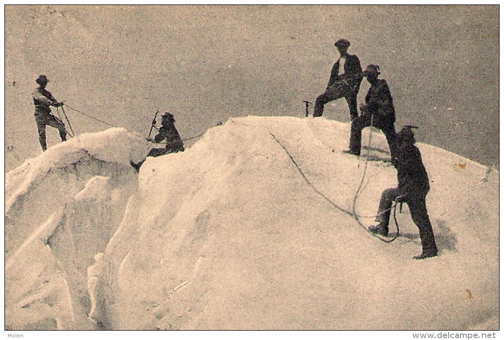 ALPINISME GLETSCHER-BESTEIGUNG WENGERNALP SCHEIDEGG 1903 MOUNTAINEERING ALPINISMO BERGSTEIGEN MONTANISMO SPORT 1881 - Alpinisme