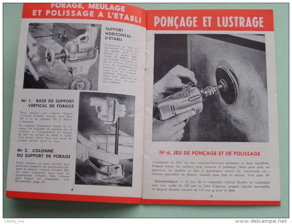 WOLF CUB Outillage Electrique Maximum De Plaisir Et Profit - Anno ? ( 20 Pag. / Voir Photo Pour Detail )! - Publicidad