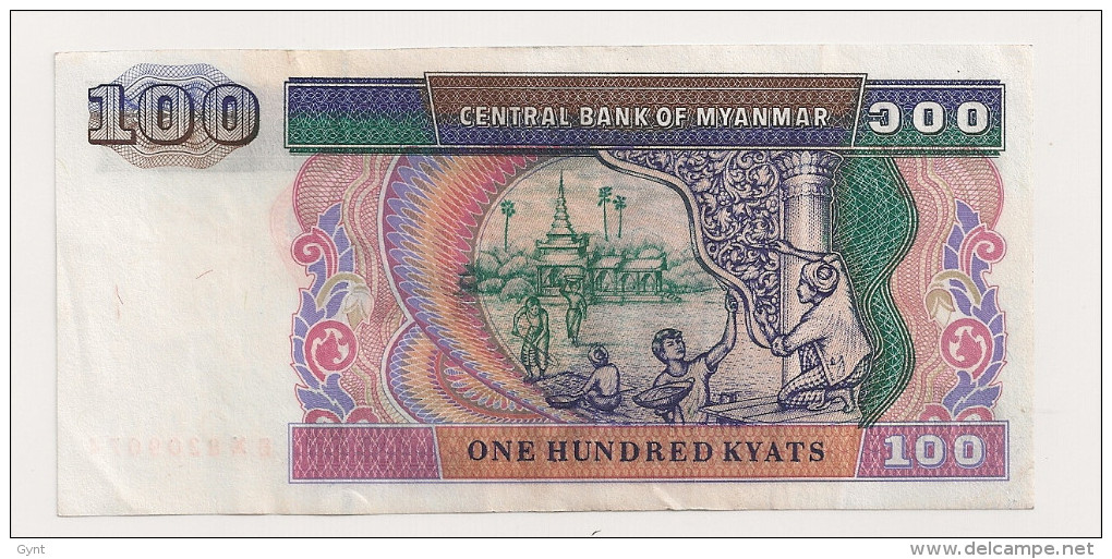 MYAMMAR BILLET 100  Kyats NEUF - Autres - Asie