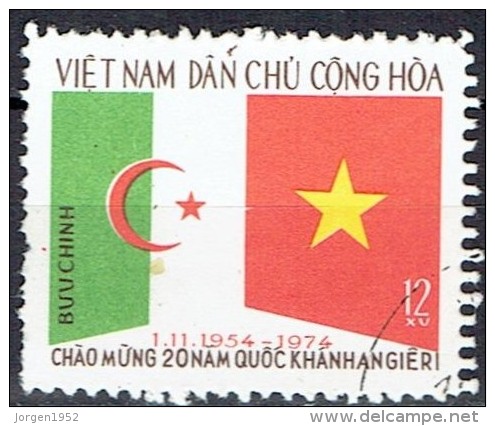 NORTH VIETNAM # STAMPS FROM 1974 STANLEY GIBBON  N799 - Viêt-Nam