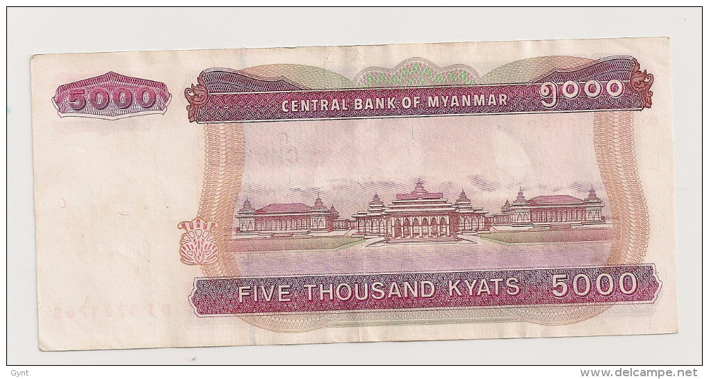 MYAMMAR BILLET 5000 Kyats NEUF - Altri – Asia