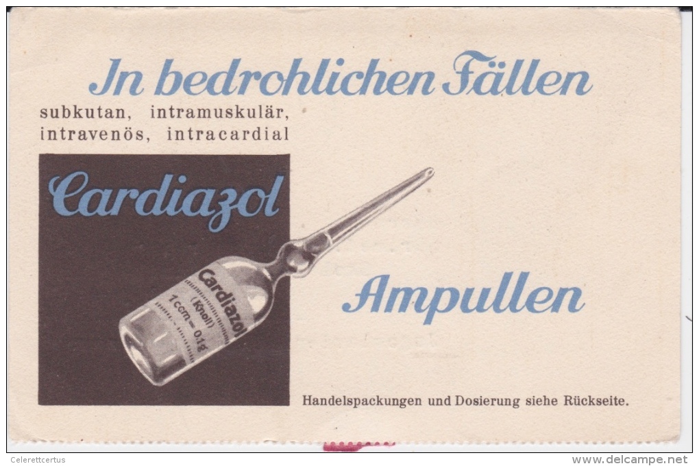 Germany-1930 Pharmacy Company, Ludwigshafen Advertising Postcard Cover - Briefe U. Dokumente