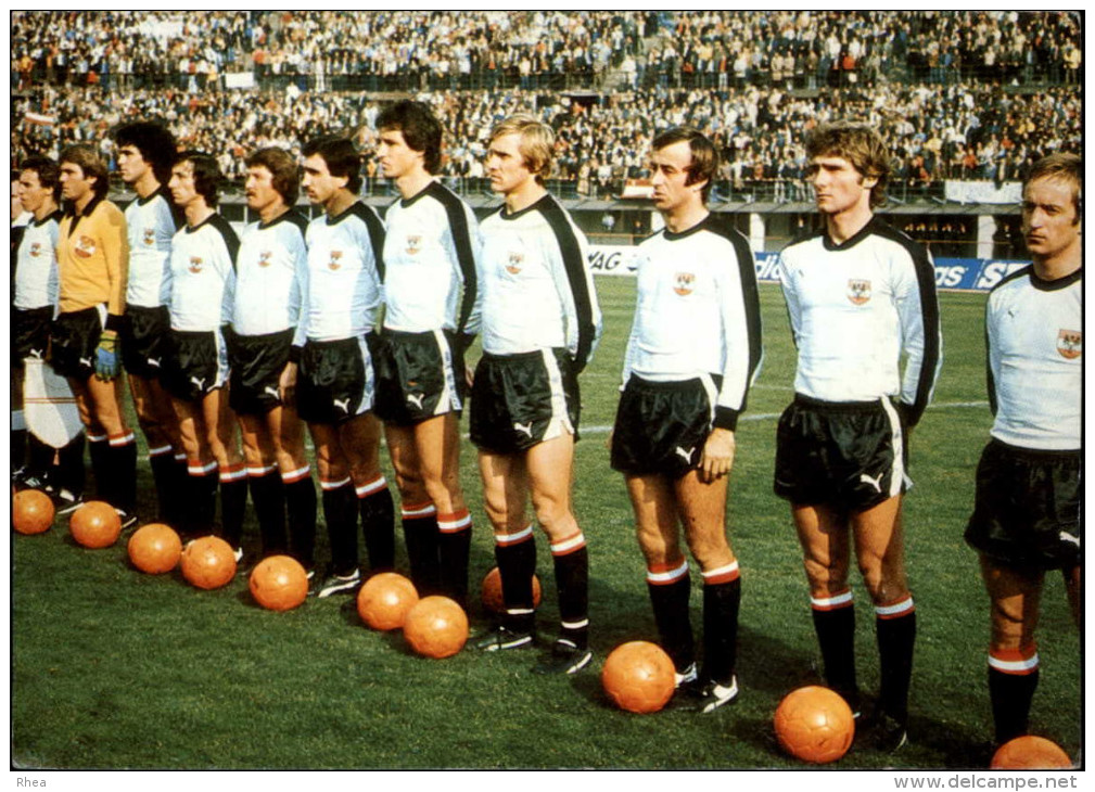 FOOTBALL - Coupe Du Monde 1982 - AUTRICHE - Calcio