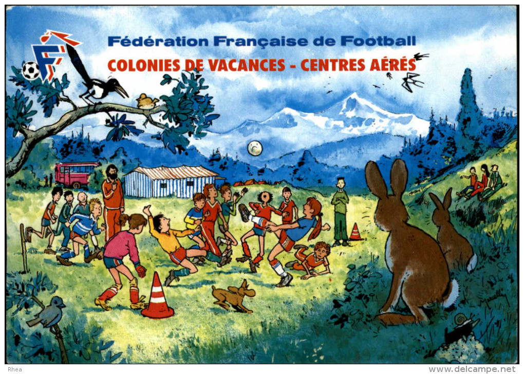 FOOTBALL - Dessin - Colonies De Vacances - Fútbol