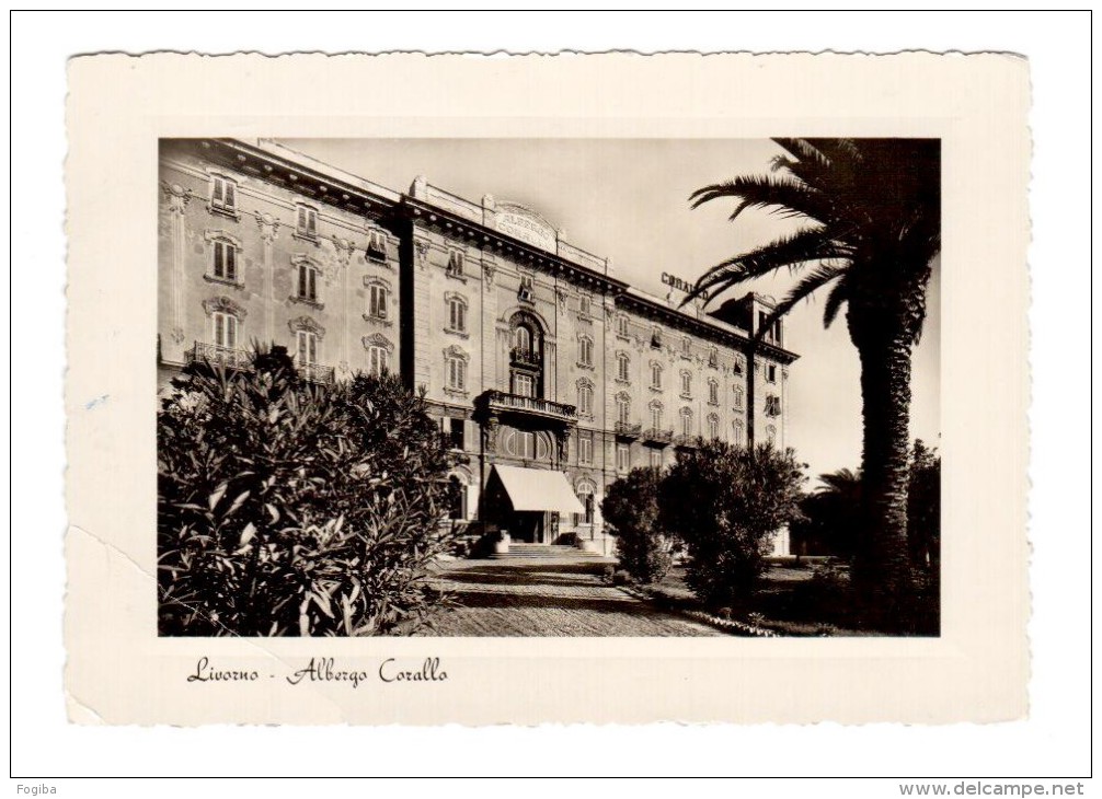 NZ126     LIVORNO - Albergo Corallo - Livorno