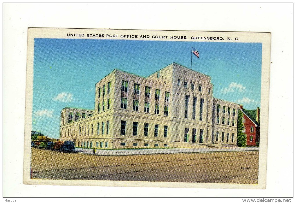 Cpsm United States Post Office And Court House GREENSBORO - Greensboro