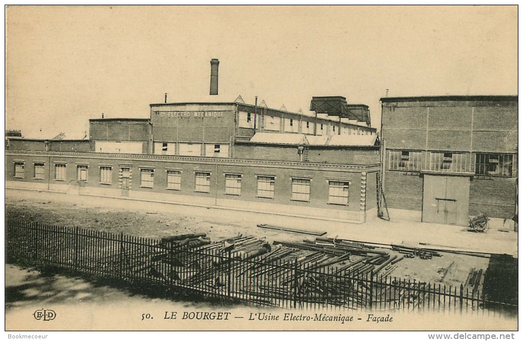 93     50  LE BOURGET  L'USINE ELECTRO MECANIQUE  FACADE - Le Bourget