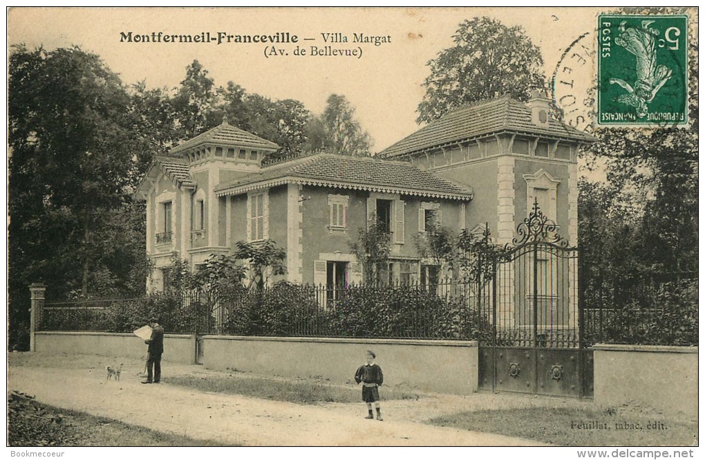 93     MONTFERMEIL FRANCEVILLE  VILLA MARGAT   AVENUE DE BELLEVUE - Montfermeil