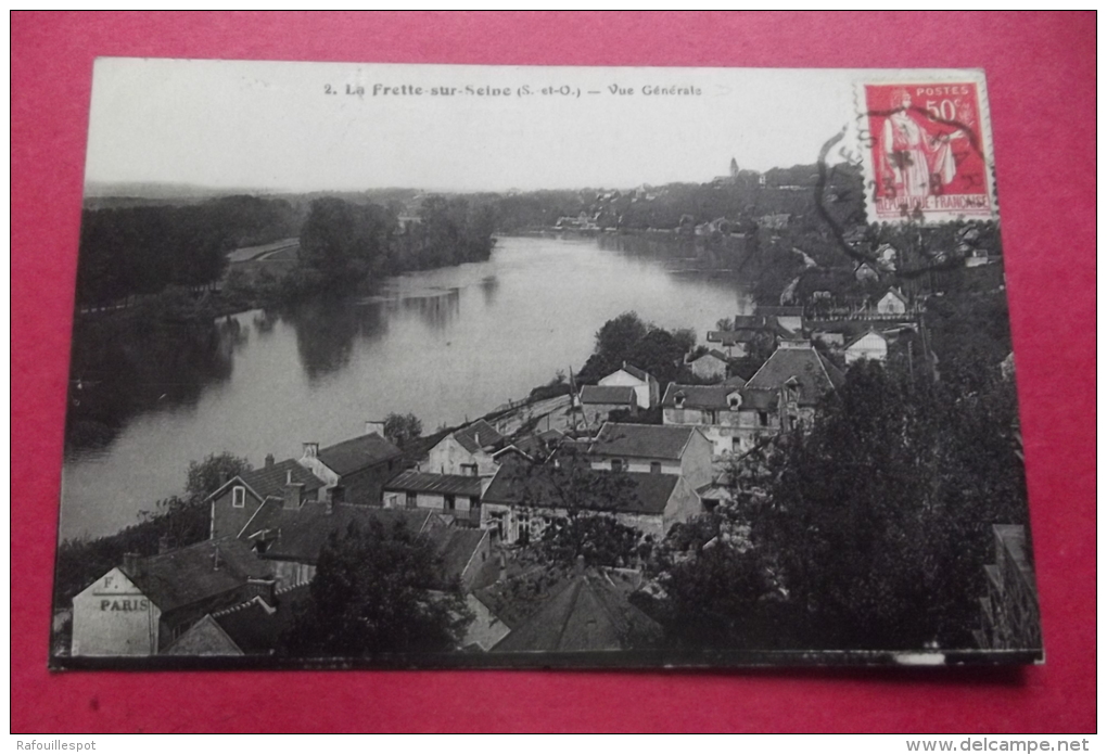 Cp La Frette Sur Seine Vue Generale - La Frette-sur-Seine