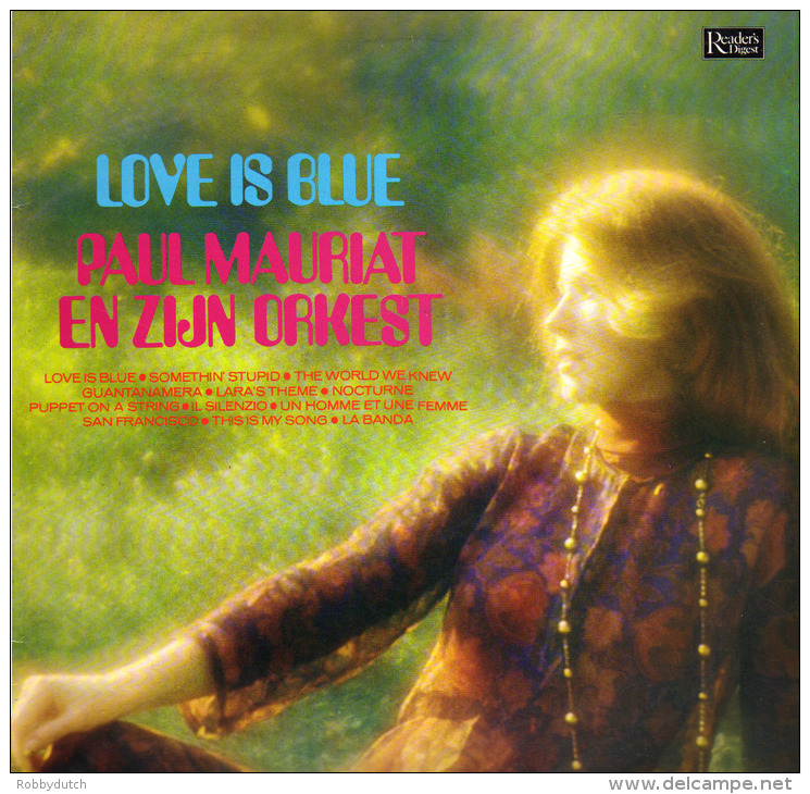 * LP *  PAUL MAURIAT - LOVE IS BLUE (Holland 1967 EX-!!!) - Instrumentaal