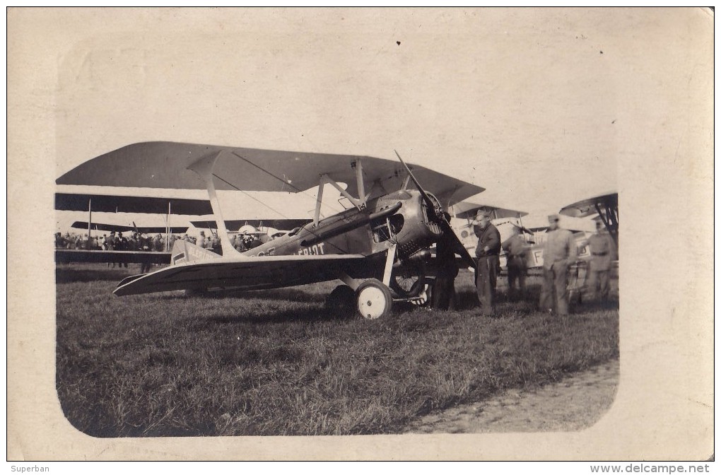 AVIATION De GUERRE à LONGVIC-LES-DIJON : 32 REGT. / 5° ESCADRILLE / 2° GROUPE De CHASSE - AVION 'BLÉRIOT' (r-388) - 1919-1938