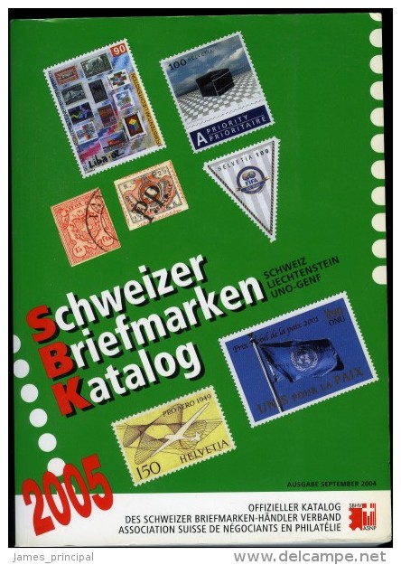 Schweizer Briefmarken Katalog (SBK) 2005 - Schweiz/Liechtenstein/Uno-Genf - Switzerland