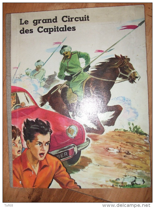 Chromos Album Chocolat Menier  Le Grand Circuit Des Capitales 1957 Album Sans Images - Albums & Catalogues