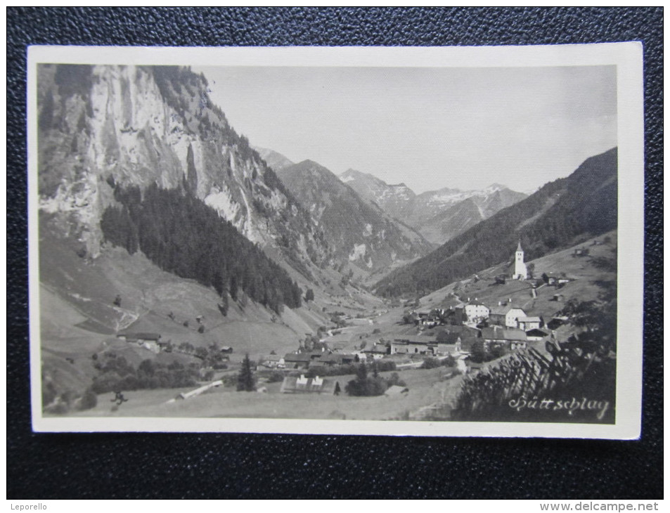 AK HÜTTSCHLAG B.St.Johann I.Pongau Ca.1930 /// D*14992 - St. Johann Im Pongau