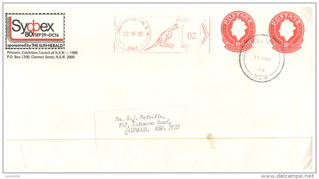 (229 PH) Australia - Cover For Sydpex 80 Stamp Expo - Sonstige & Ohne Zuordnung