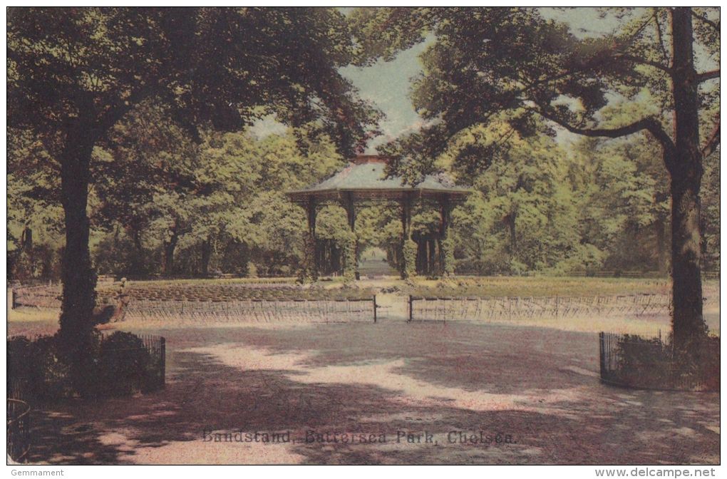 CHELSEA - BATTERSEA PARK BAND STAND - London Suburbs