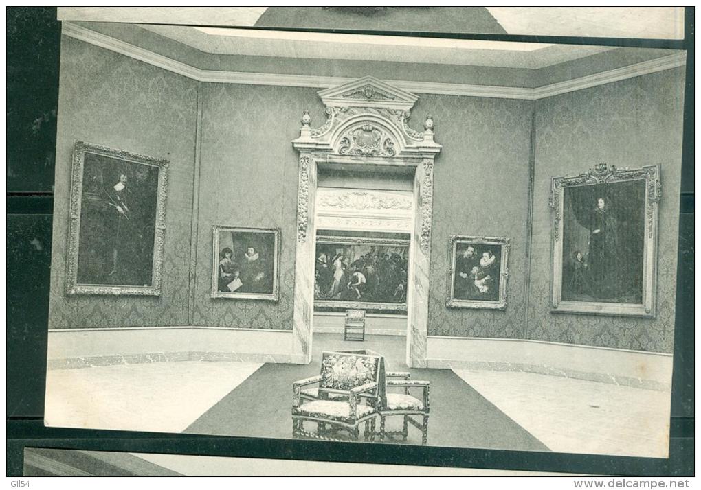 Exposition D'Art Ancien " Le XVIIè Siècle - Palais Du Cinquantenaire - Bruxelles 1910 - La Salle Des Portraits   Fai38 - Musei