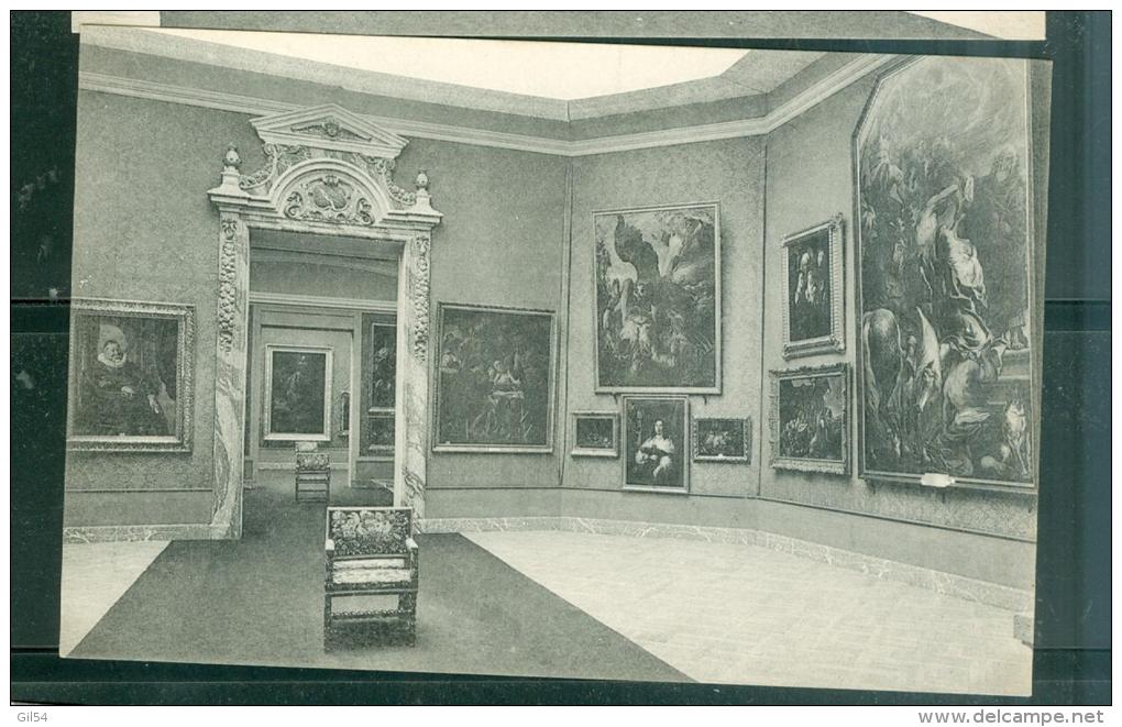 Exposition Art Ancien Le XVIIè Siècle Palais Du Cinquantenaire  Bruxelles 1910  La  Grande Salle Jordaens    Fai42 - Musées