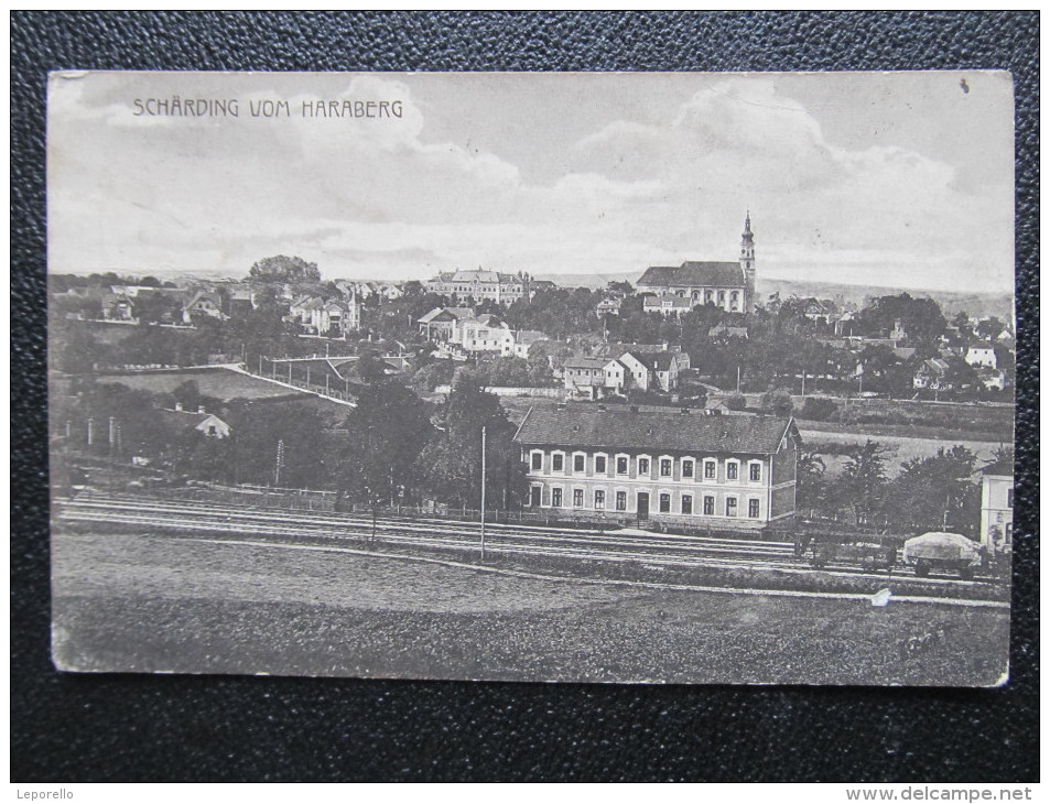 AK SCHÄRDING Bahnhof Ca.1915 /// D*15013 - Schärding