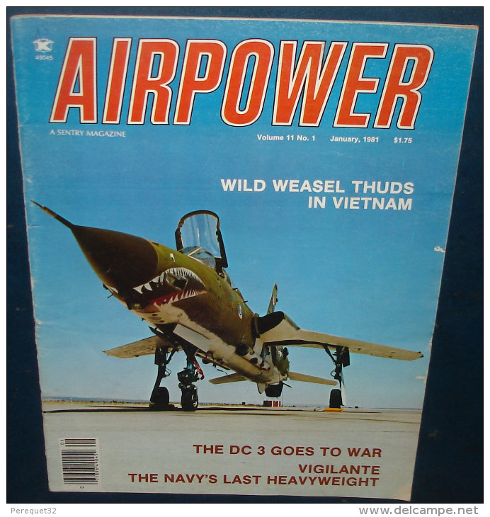 AIR POWER.Volume 11 N°1,2.Volume 12 N°4 - Armée/ Guerre