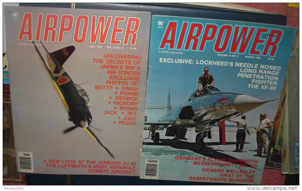 AIR POWER.Volume 11 N°1,2.Volume 12 N°4 - Armée/ Guerre