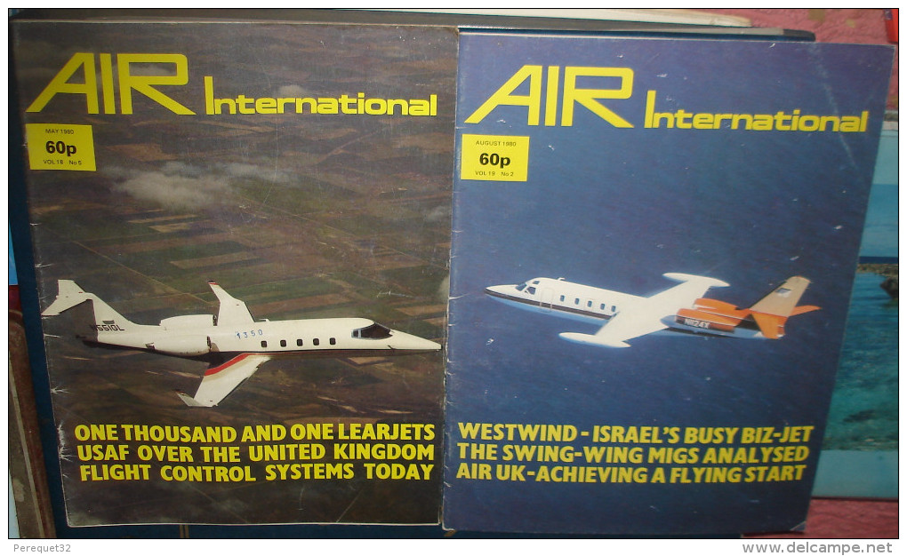 AIR INTERNATIONAL.Volume 19 N°1,2.Volume 18 N°5,6 - Military/ War