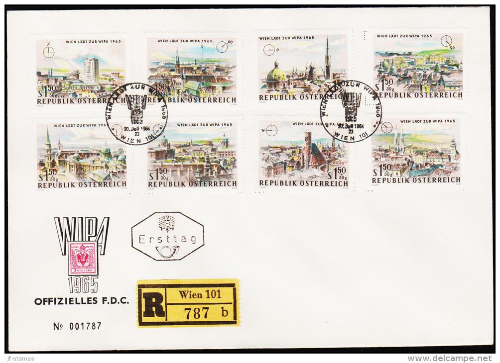 1964. WIPA FDC WIEN 22 JULI 1964.  (Michel: 1164-1171) - JF123894 - Covers & Documents