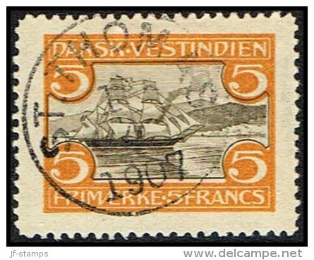 1905. St. Thomas Harbour. Complete Set. Beautiful Cancelled. (Michel: 35-37) - JF106471 - Danish West Indies