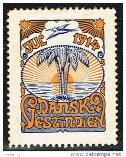 1914. Palms And Sunrise. (Michel: 1914) - JF153531 - Danish West Indies