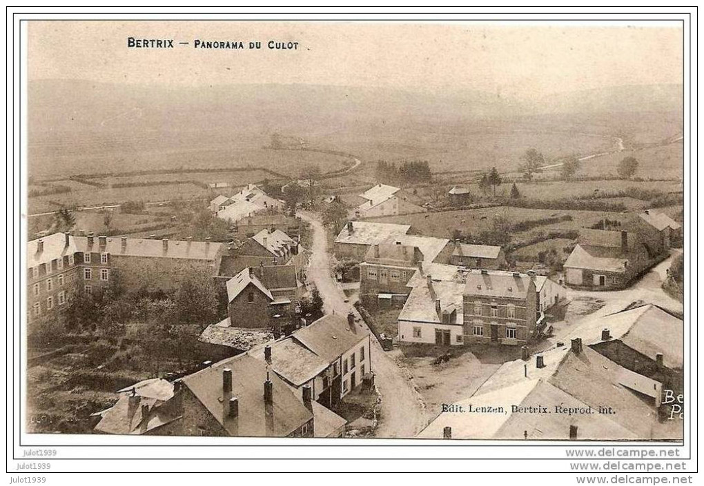 BERTRIX ..-- Panorama Du CULOT . - Bertrix