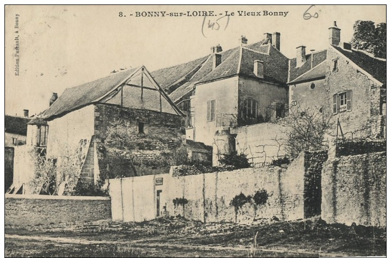 45-221B - Ct. Briare - BONNY SUR LOIRE - Le Vieux Bonny - Briare