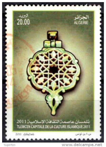 ALGERIE ALGERIA ALGERIEN  2011 TP Used Oblitéré Tlemcen Islamic Capital - Islam
