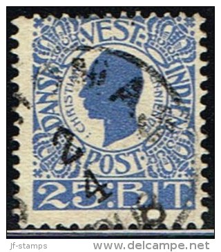 1905. Chr. IX. 25 Bit Ultramarine. (Michel: 32) - JF158923 - Danish West Indies