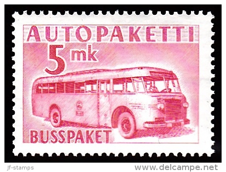 1952-1958. Mail Bus. 5 Mk. Carmine Rose. (Michel: 6) - JF100592 - Pakjes Per Postbus