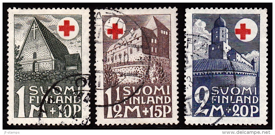 1931. Red Cross. Complete Set (3 V.). (Michel: 164-166) - JF100703 - Neufs