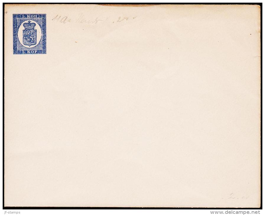 1860. 5 KOP. 147 X 114 MM. REPRINT.  (Michel: U 11 ND) - JF124012 - Interi Postali