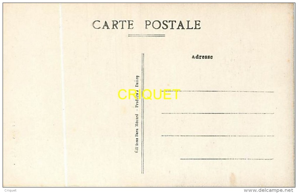 Cpa 95 Eragny, L'Eglise, Homme Et Chien Au 1er Plan - Eragny