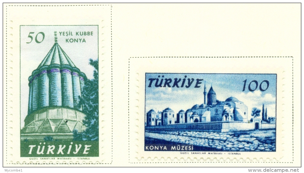 TURKEY  -  1957  Mevlana  Mounted/Hinged Mint - Usati