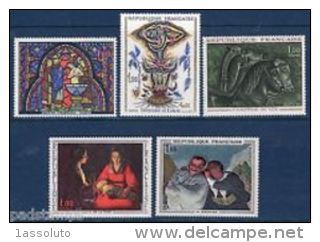 ARTE FRANCIA ANNO 1966 MNH** COMPLETO - 1960-1969