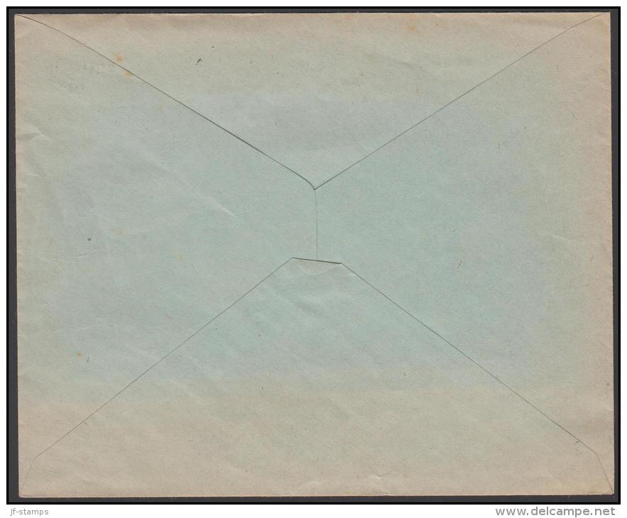 1931-1933. Wavy-line. ALFRED BENZON SODAPASTILLER (Swan) + 5 øre Yellowgreen On Cover F... (Michel: R 56) - JF171289 - Abarten Und Kuriositäten