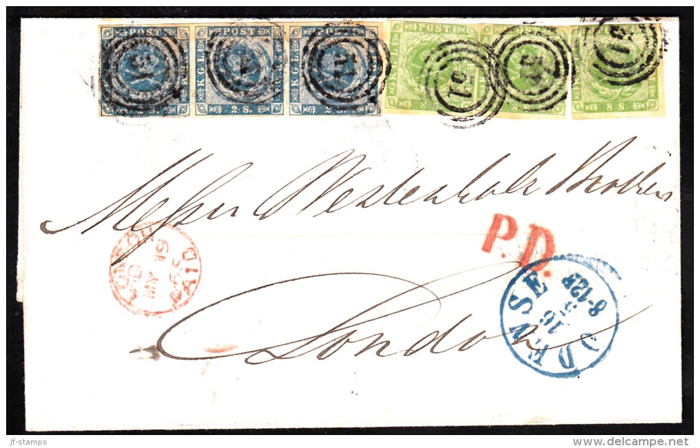 1865. Dotted Spandrels.  Fantastic  30 Skilling Franking On Beautiful Cover From ODENSE... (Michel: 5+) - JF112127 - Briefe U. Dokumente