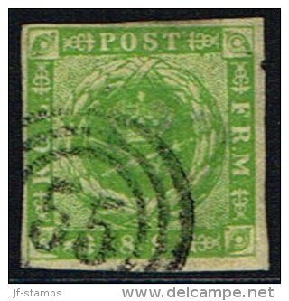 1857. Dotted Spandrels. 8 Skilling Green. 55 RIBE.  (Michel: 5) - JF158449 - Ungebraucht