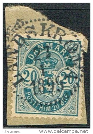 1899. LANDSKRONA 23 1 1899 On 20 øre.  (Michel: ) - JF164724 - Autres & Non Classés