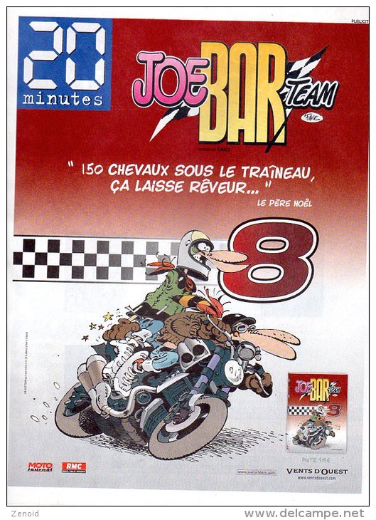 2 Minutes N°2773 Du 19/12/14 - Couv. Ill. Joe Bar Team - Fane Et Bar - Joe Bar Team