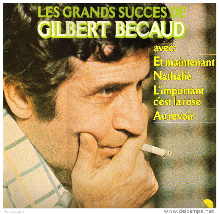 * LP *  LES GRANDS SUCCES DE GILBERT BECAUD (Holland 1977) - Andere - Franstalig