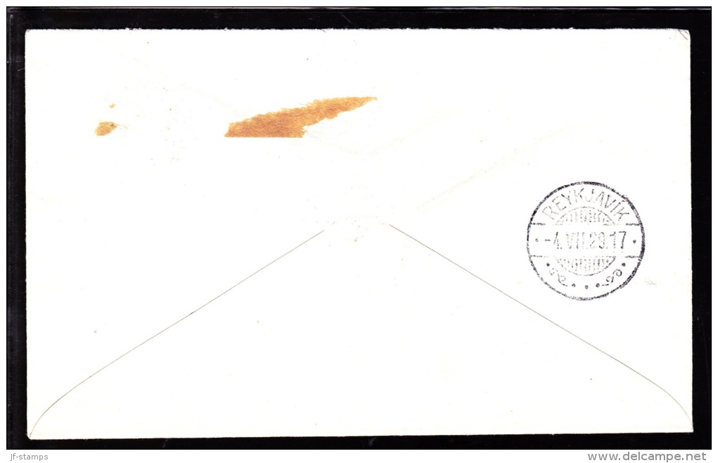 1929. Air Mail. Overprint. Aeroplane On 10 Aur Red King Christian X In Strip Of 3. SIGL... (Michel: 122) - JF103778 - Poste Aérienne