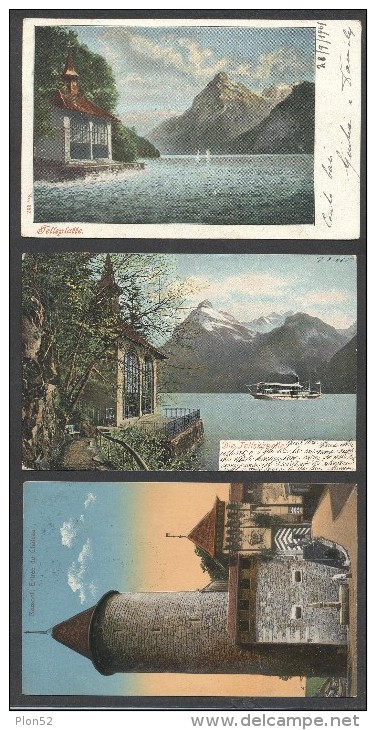 8489-LOTTICINO DI N°. 6  CARTOLINE LOCALITA´ SVIZZERA-FP - 5 - 99 Karten