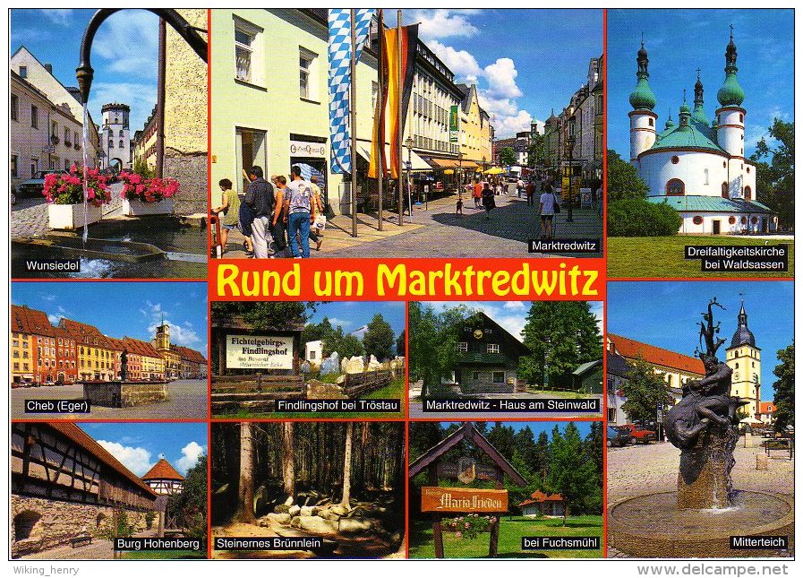 Marktredwitz - Mehrbildkarte 2 - Marktredwitz
