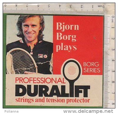 PO9778C# ADESIVO STICKERS - BJORN BORG PLAYS - PROFESSIONAL DURALIFT - TENNIS - Altri & Non Classificati